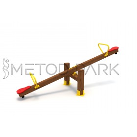 13 OE Wooden Seesaw